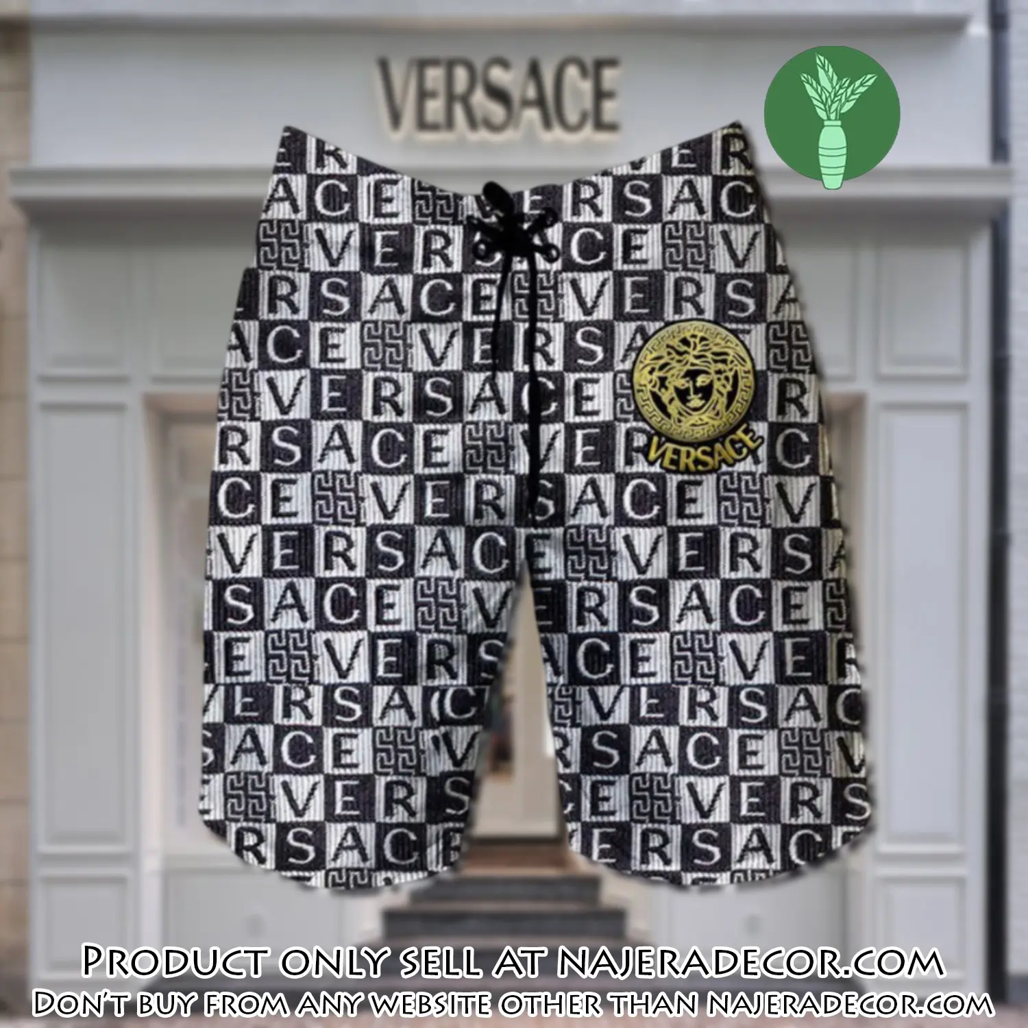 Versace medusa caro luxury brand premium fashion shorts for men njr2808616